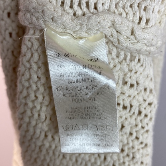 Anthropologie Moth Sunidra Cream Knit Tank Top size small - Picture 11 of 12
